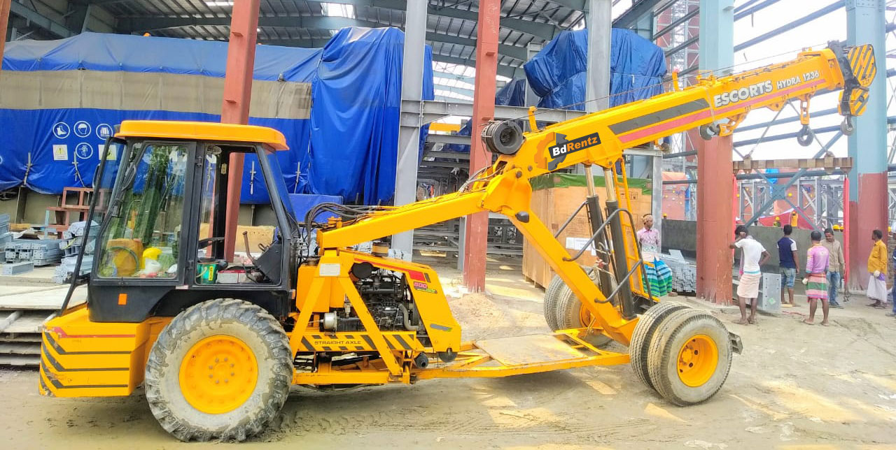 Hydra and crane on rent in Kanpur
